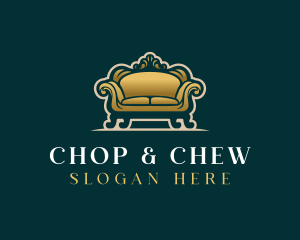 Luxury Interior Sofa Logo