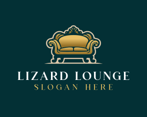 Luxury Interior Sofa logo design