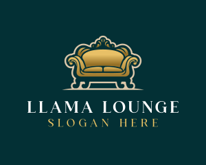 Luxury Interior Sofa logo design