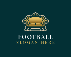 Luxury Interior Sofa logo design