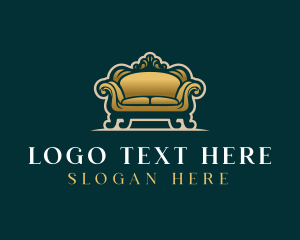 Luxury Interior Sofa Logo