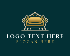 Luxury Interior Sofa Logo