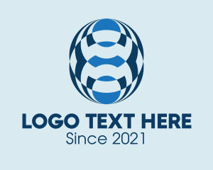 Illusion - Circle Optical Illusion logo design