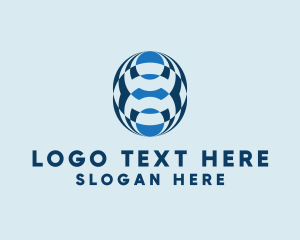 Optical Illusion Pattern Logo