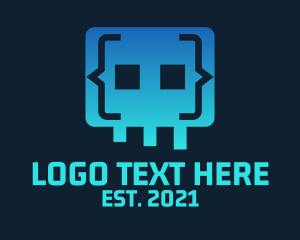 Messaging - Gaming Messenger Bot logo design