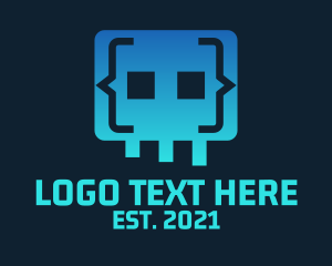 Internet - Gaming Messenger Bot logo design