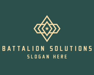 Military Insignia Star  logo design