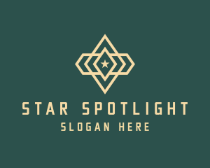 Military Insignia Star  logo design