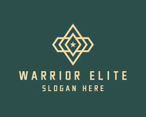 Military Insignia Star  logo design