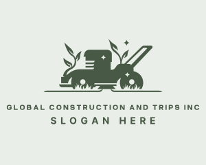 Landscaper - Lawn Mower Yard Cleaning logo design