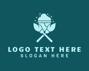 Mop & Bucket Cleaning Logo