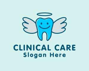 Angel Dental Clinic logo design