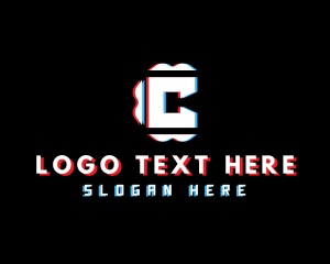 It - Static Motion Letter C logo design