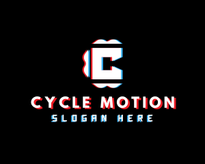 Static Motion Letter C  logo design