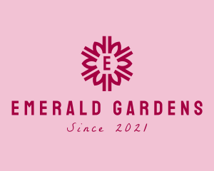 Flower Garden Spa logo design