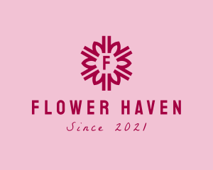 Flower Garden Spa logo design