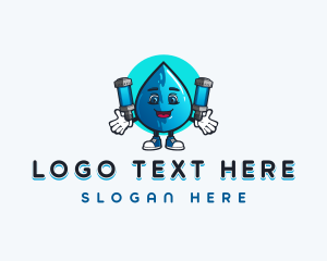 Filter - Water Droplet Filter logo design
