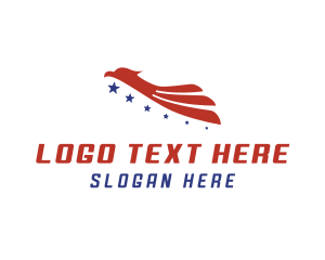 Usa - USA Patriotic Eagle logo design
