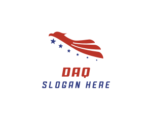 USA Patriotic Eagle Logo