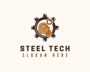 Industry - Industrial Cog Ram logo design