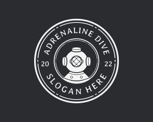 Marine Diving Business logo design