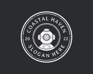 Marine Diving Business logo design