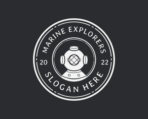 Marine Diving Brand logo design