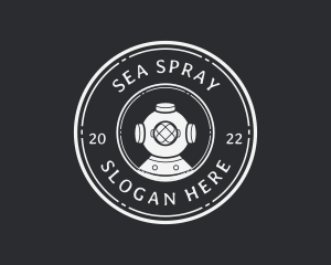 Marine Diving Business logo design