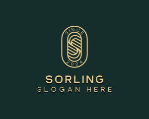 Upscale Brand Letter S logo design