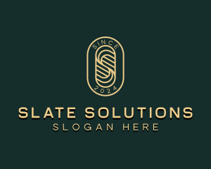 Upscale Brand Letter S logo design