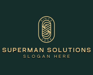 Upscale Brand Letter S logo design