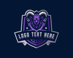 Tournament - Ram Basketball Team logo design