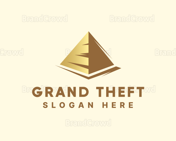 Premium Investment Pyramid Logo