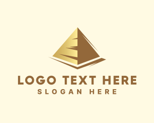 Elegant - Premium Investment Pyramid logo design