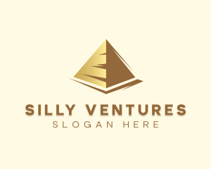 Premium Investment Pyramid logo design