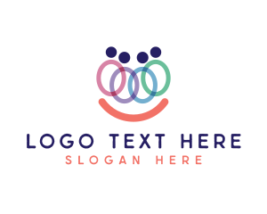 People - Community People Organization logo design