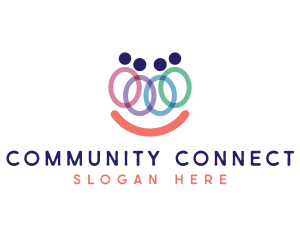 Community People Organization logo design