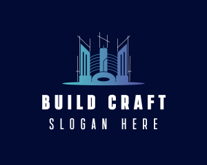 Modern  City Building logo design