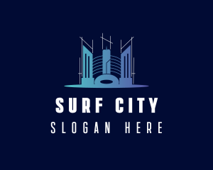 Modern  City Building logo design