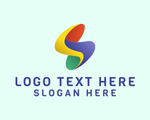 Advertising - Modern Colorful Letter S logo design