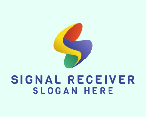 Modern Colorful Letter S  logo design