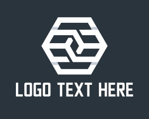 White Marketing Design  Logo