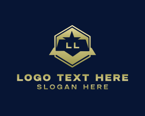 Wealth - Corporate Business Shield logo design