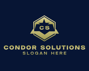 Corporate Business Shield logo design