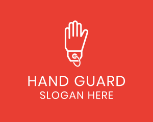 Glove - Hand Glove Price Tag logo design