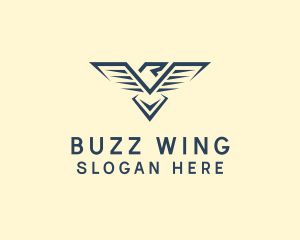 Eagle Bird Wings logo design