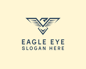 Eagle Bird Wings logo design