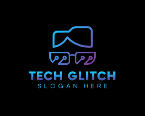 Tech Geek Nerd  logo design