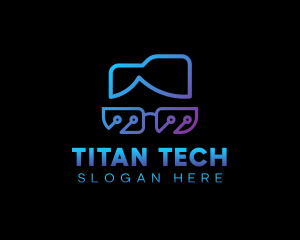 Tech Geek Nerd  logo design