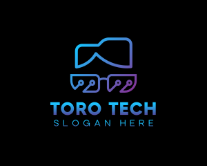 Tech Geek Nerd  logo design